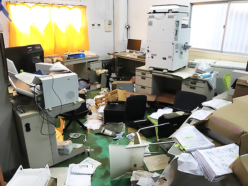 連合会事業推進本部　  病院清掃現場、防災体制計画づくりを　「ひな型」つくり呼びかけ